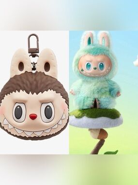 Pop Mart - Bundle -Labubu - Big Into Energy - Serenity - airpod case